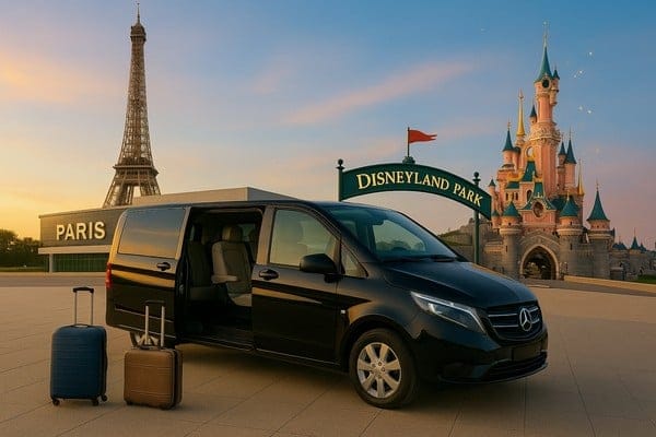 Uber eller Bolt som transport till Disneyland Paris för familjer
