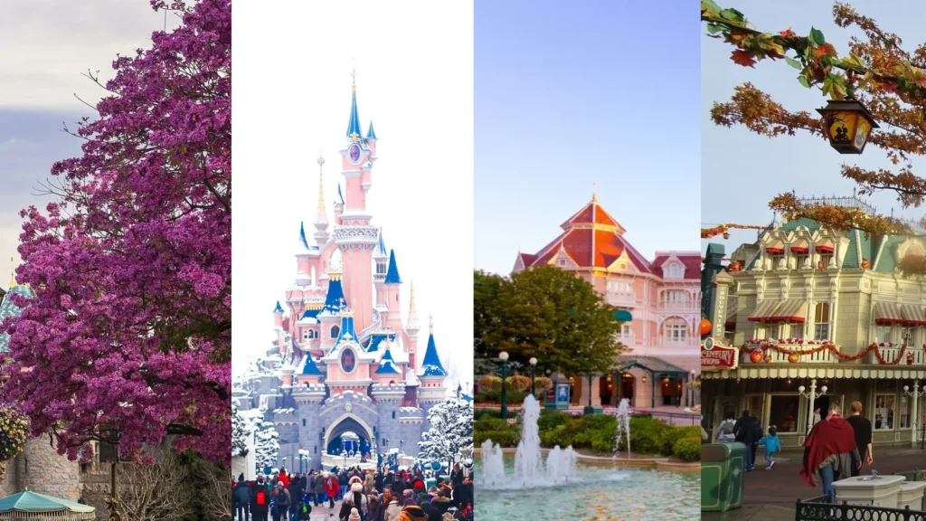 Disneyland Paris eri vuodenaikoina – kevät, talvi, kesä ja syksy Ranskassa