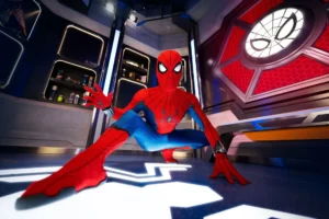 Spider-Man Avengers Campus -alueella Disneyland Parisissa